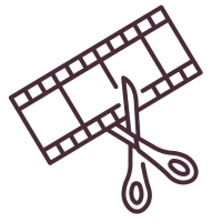 Video editing no background
